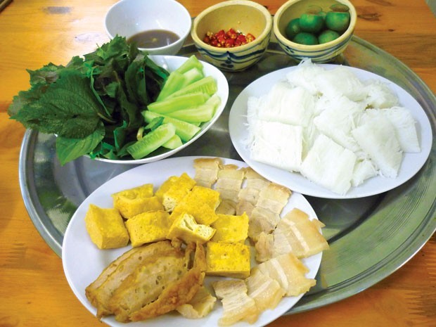Bún đậu Hoàng Văn Thái
